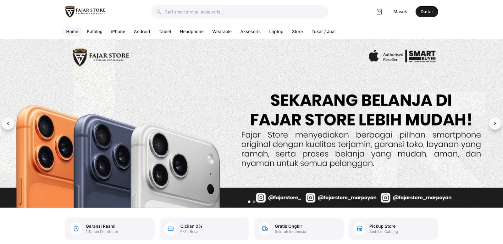 Marketplace Online Shop